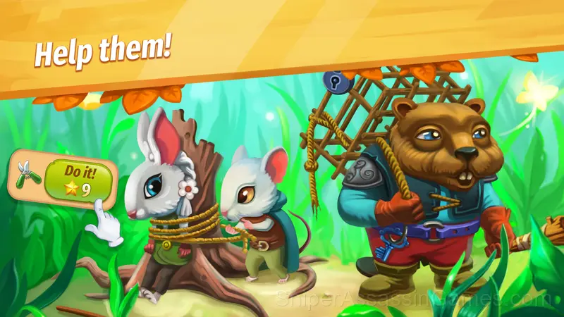Strongblade Match 3 Adventure! gameplay screenshot 3
