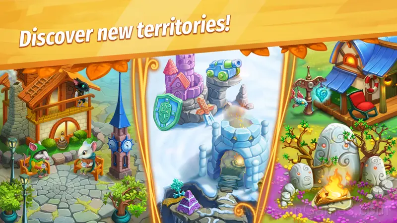 Strongblade Match 3 Adventure! gameplay screenshot 4