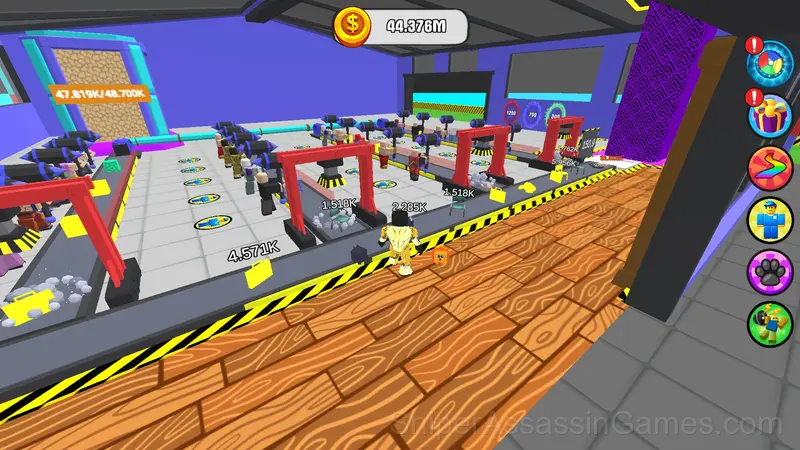 Nubik Obby: Build a Factory gameplay screenshot 1