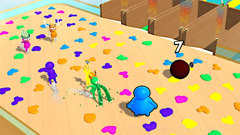 Bubble Race Party gameplay screenshot 1
