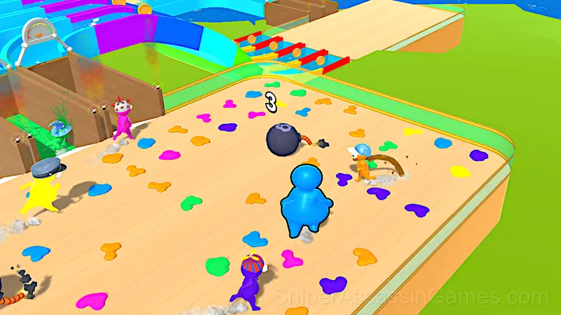 Bubble Race Party gameplay screenshot 3
