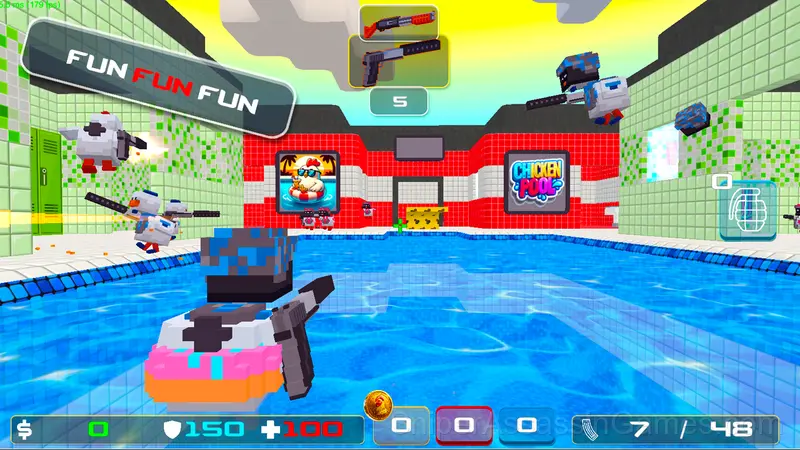 Chicken gameplay screenshot 2
