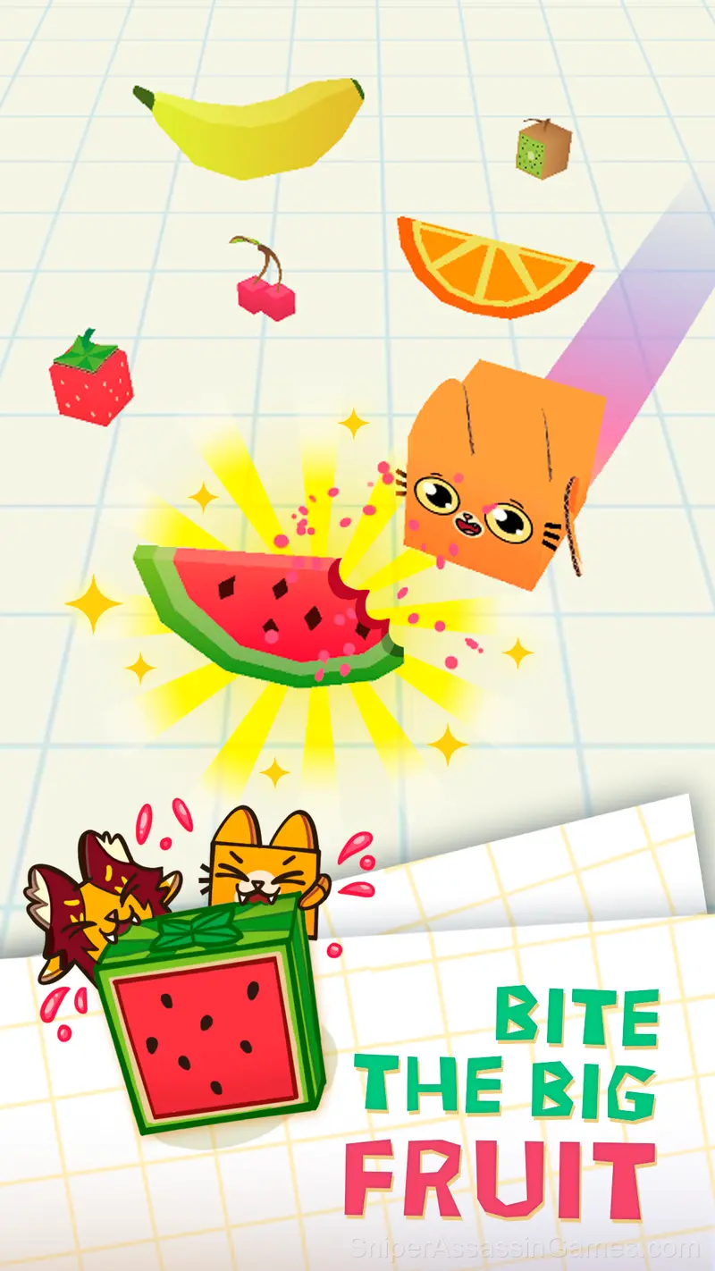 Cube Cats io gameplay screenshot 1
