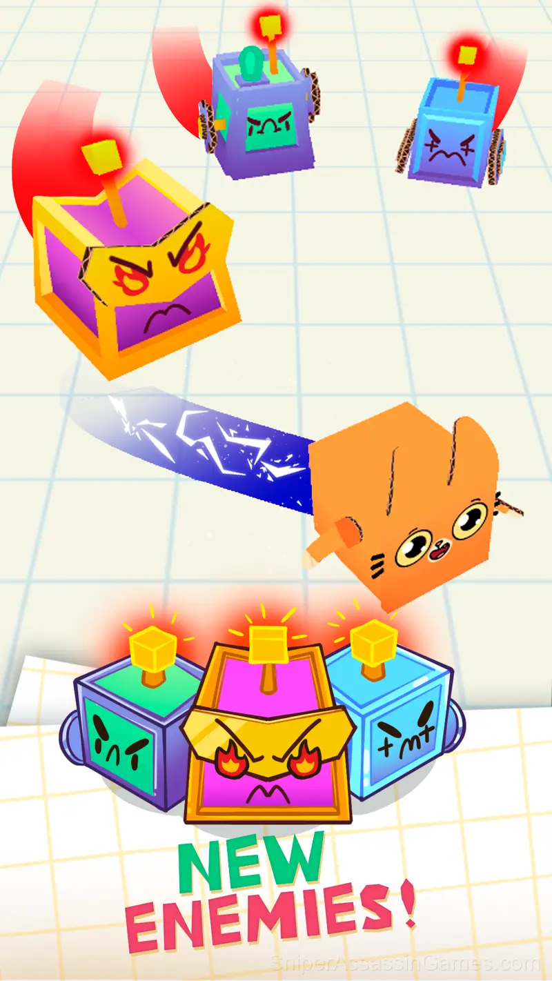 Cube Cats io gameplay screenshot 3