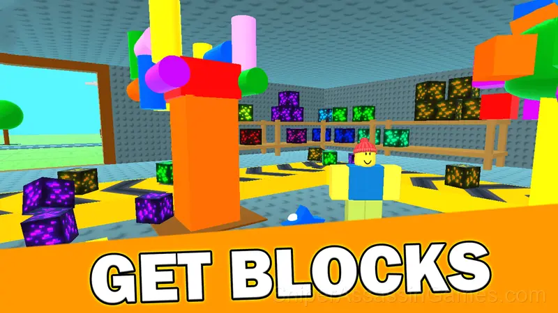 Build Block Factory Obby Tycoon gameplay screenshot 1