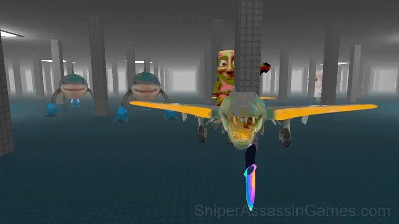 NextBots: Escape & Hunt gameplay screenshot 1