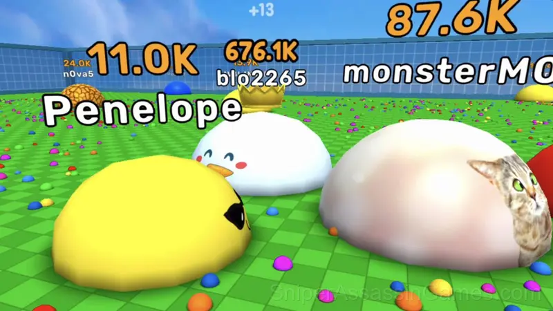 Eat Blobs Simulator gameplay screenshot 3