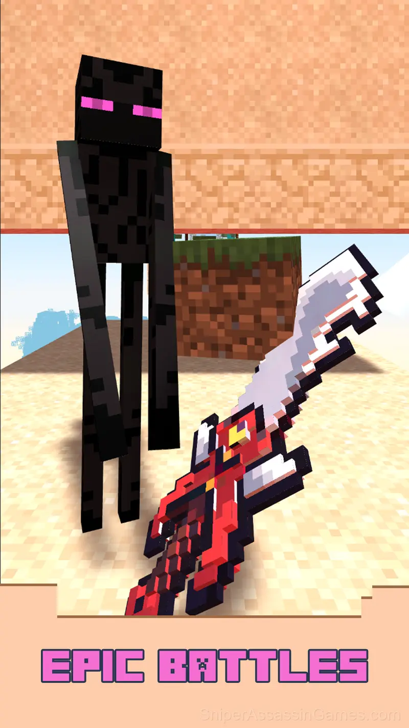 Super Sword - Noob Vs Zombies gameplay screenshot 2