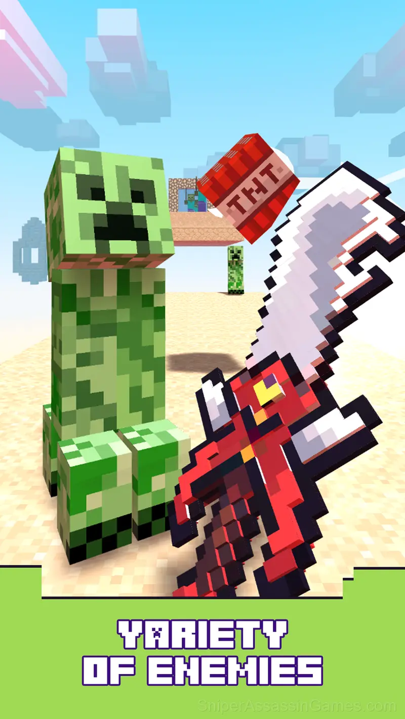 Super Sword - Noob Vs Zombies gameplay screenshot 3
