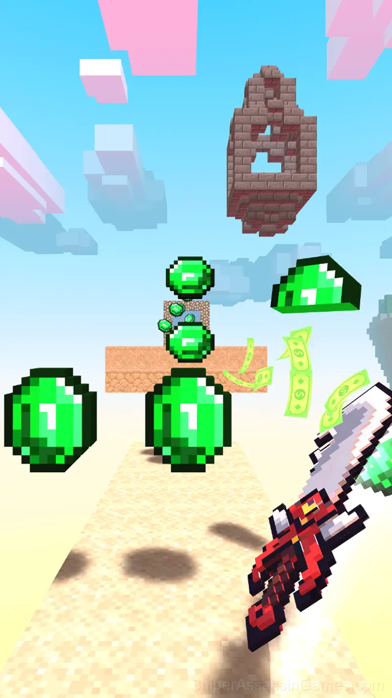 Super Sword - Noob Vs Zombies gameplay screenshot 5