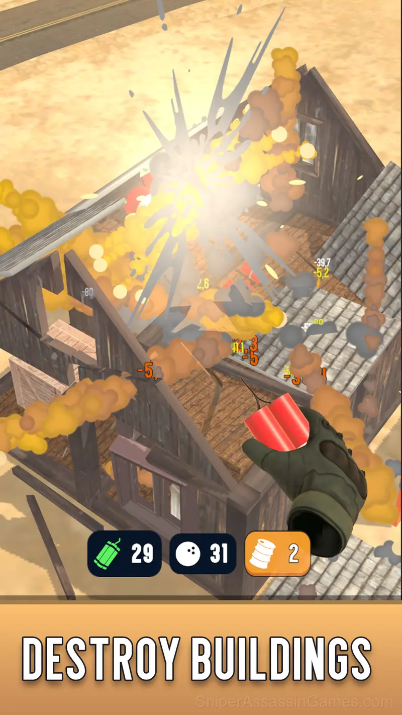 Big Boom! Building Smash! gameplay screenshot 1
