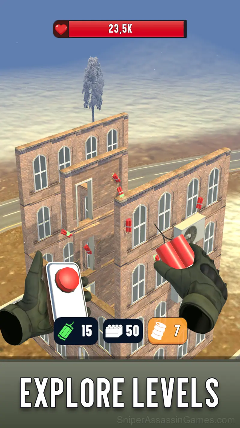 Big Boom! Building Smash! gameplay screenshot 2