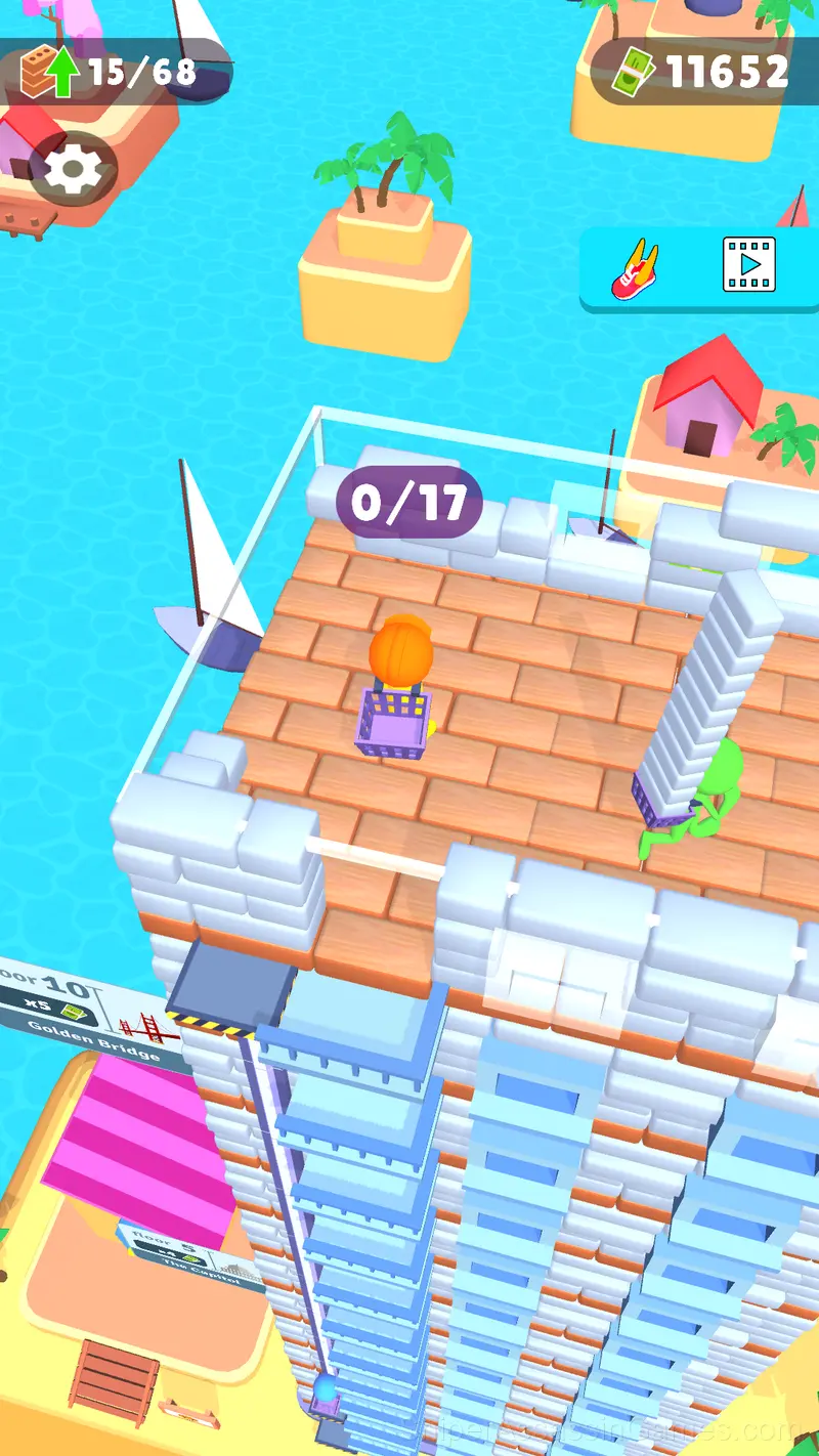Tower Master: Collect & Build gameplay screenshot 3