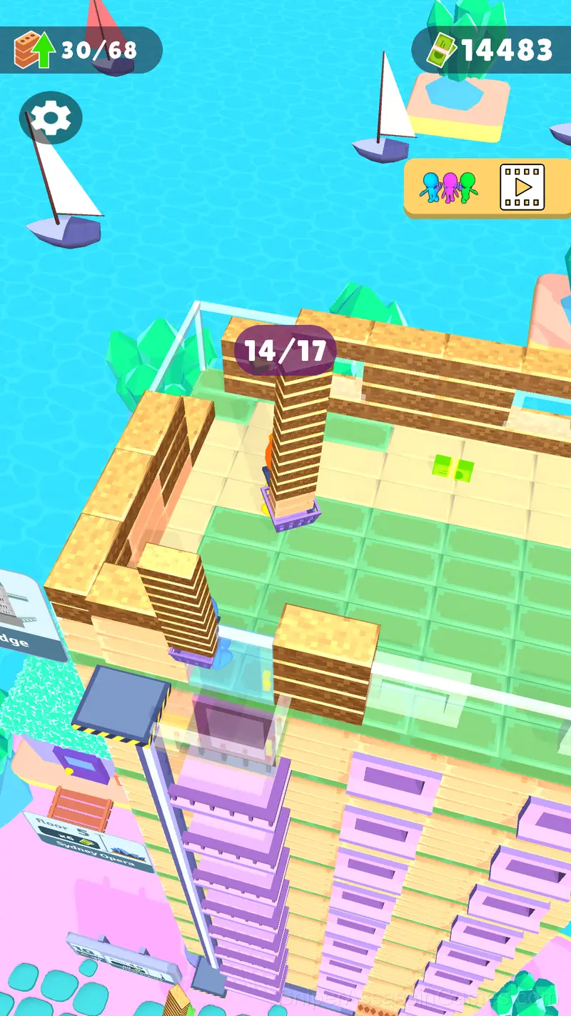 Tower Master: Collect & Build gameplay screenshot 5