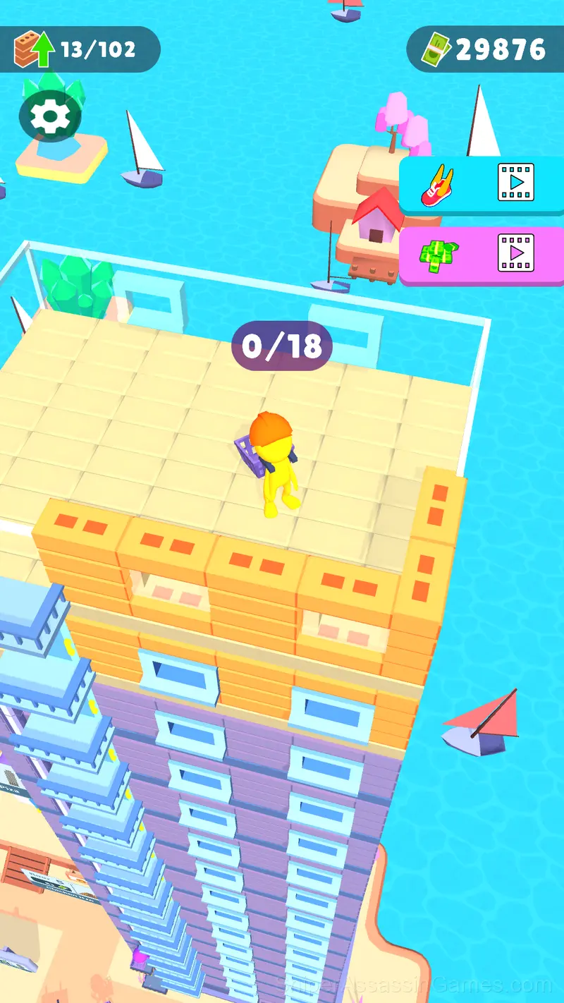 Tower Master: Collect & Build gameplay screenshot 6