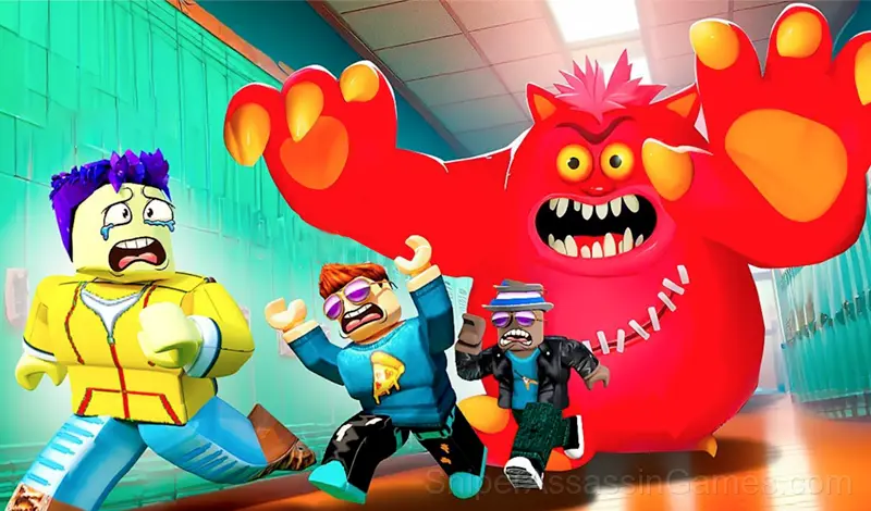 Play Obby: School Escape, Monster