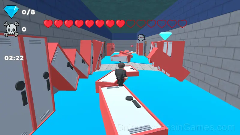 Obby: School Escape, Monster gameplay screenshot 2