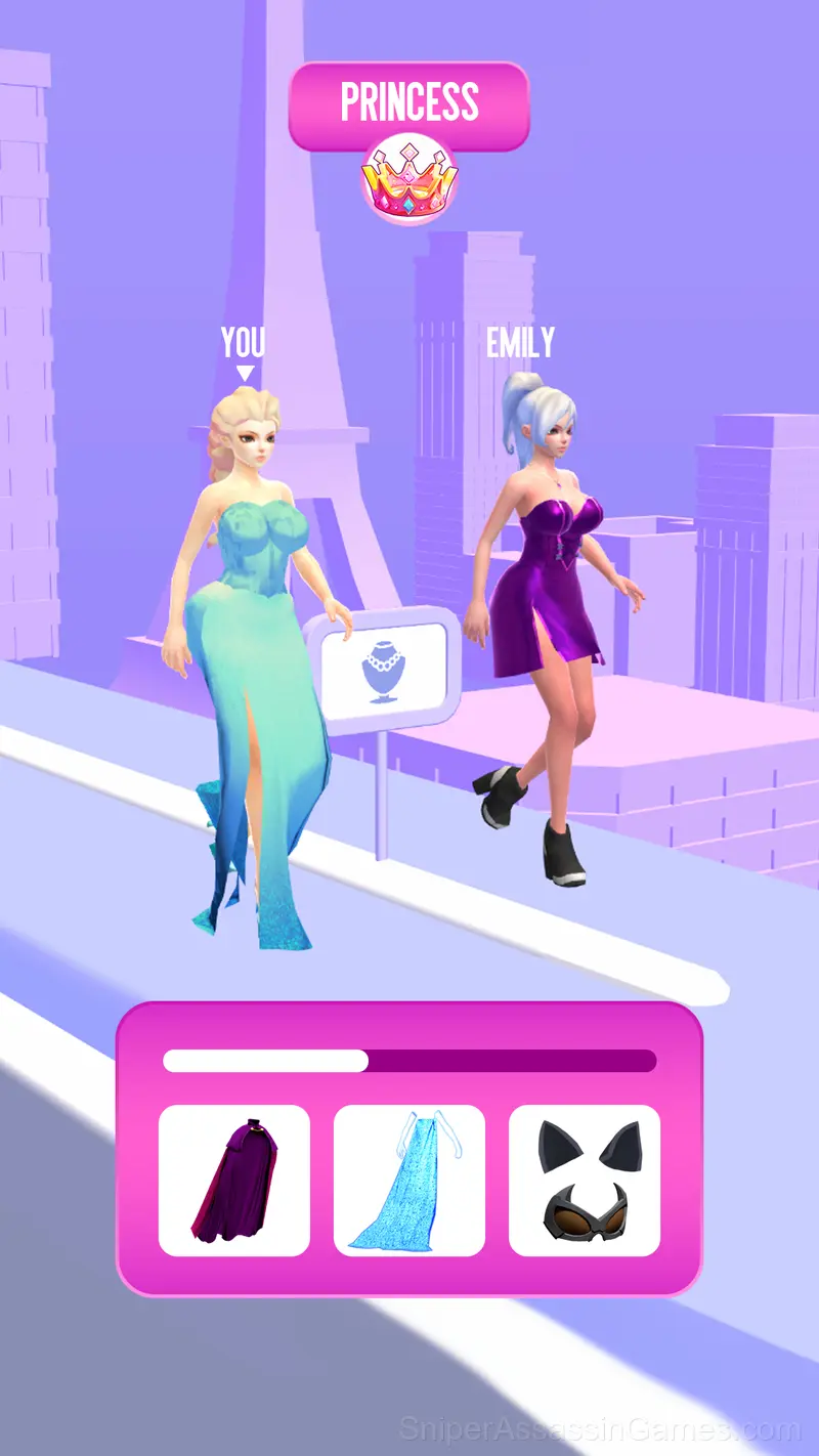 Fashion Princess - Dress Up for Girls gameplay screenshot 1