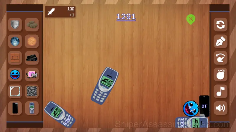 Nokia 3310 against everything! gameplay screenshot 2