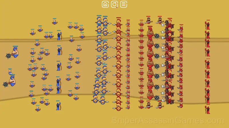 Army Vs Army gameplay screenshot 1