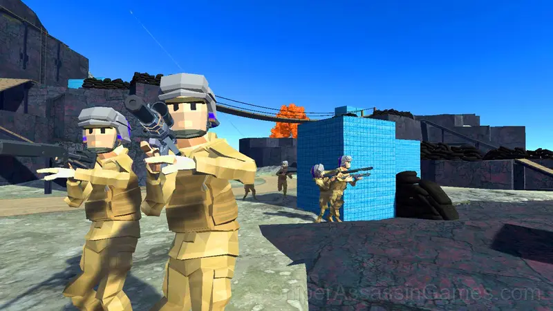 Red - Blue Leader gameplay screenshot 1