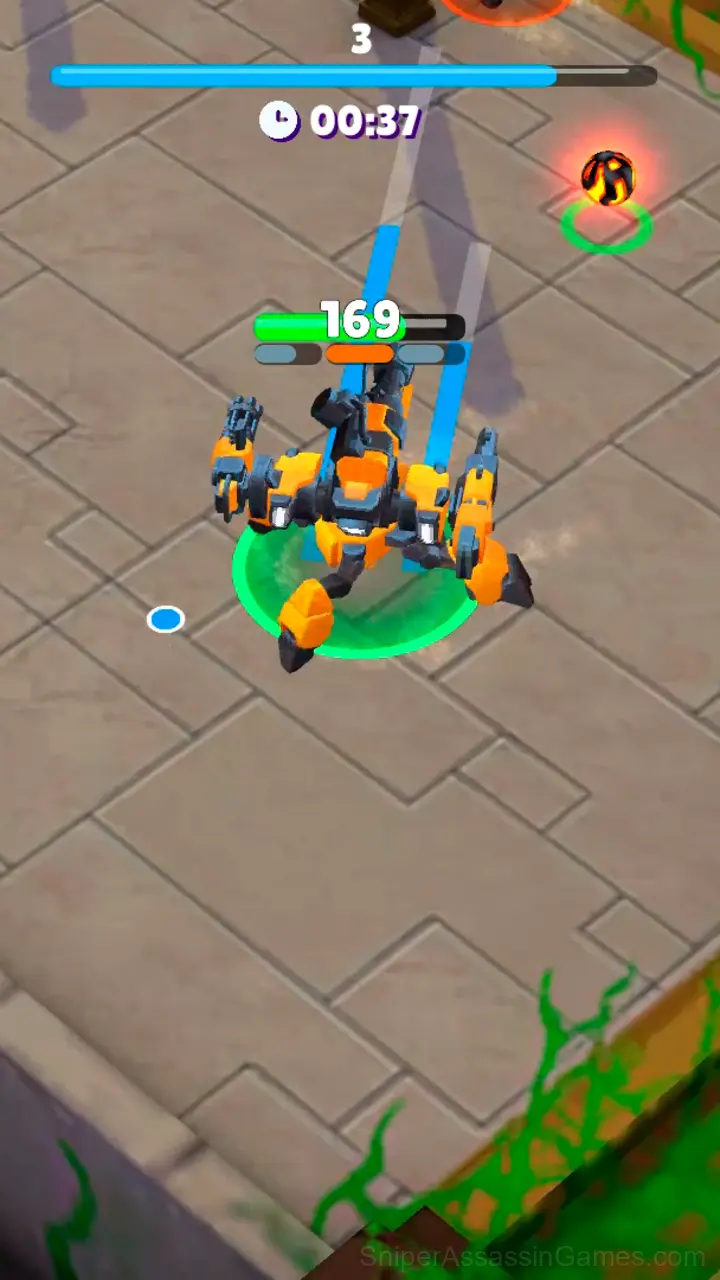 Mecha gameplay screenshot 1