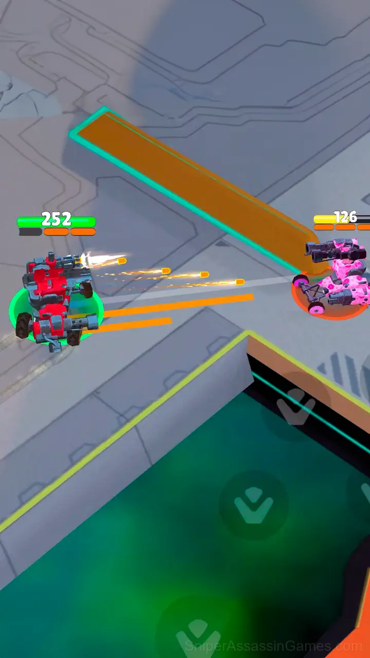 Mecha gameplay screenshot 3