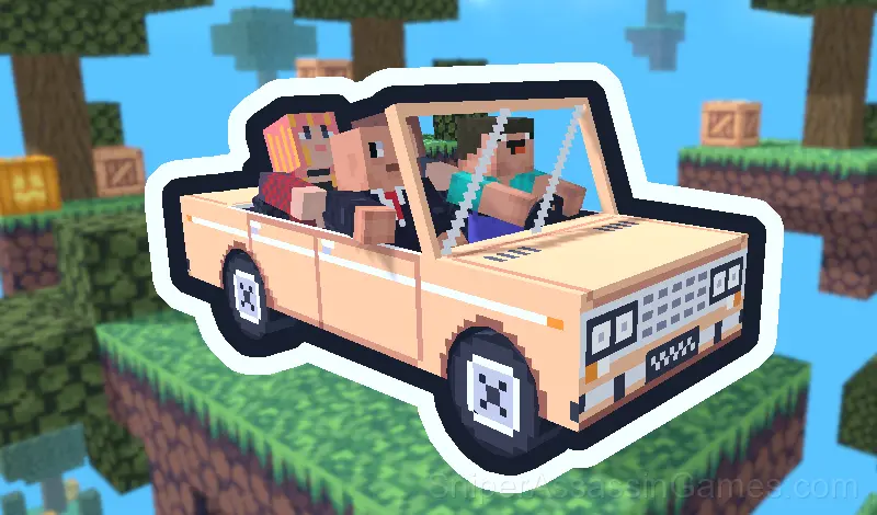 Play Noob: Obby in a car