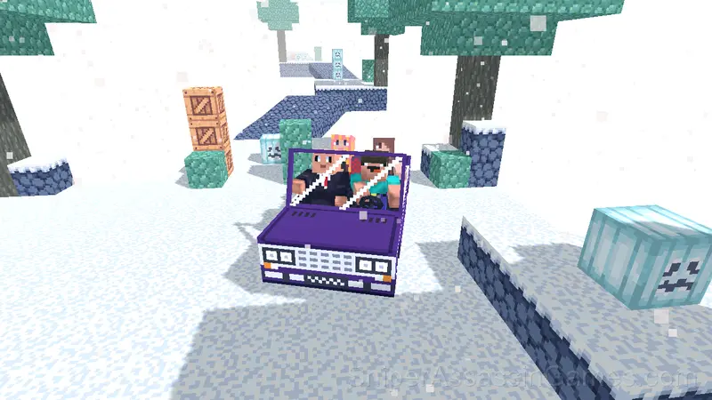 Noob: Obby in a car gameplay screenshot 4
