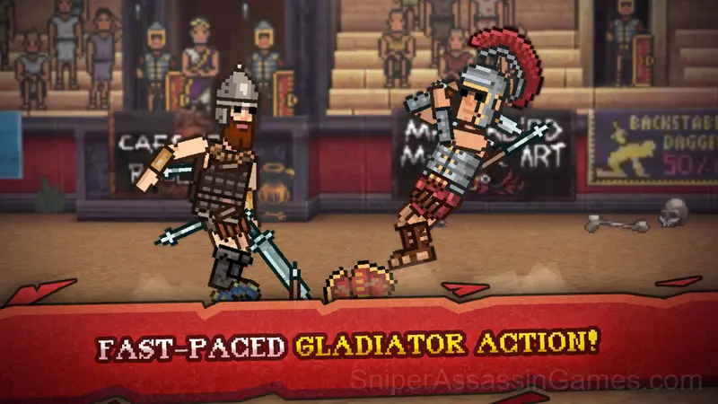 Gladihoppers gameplay screenshot 1