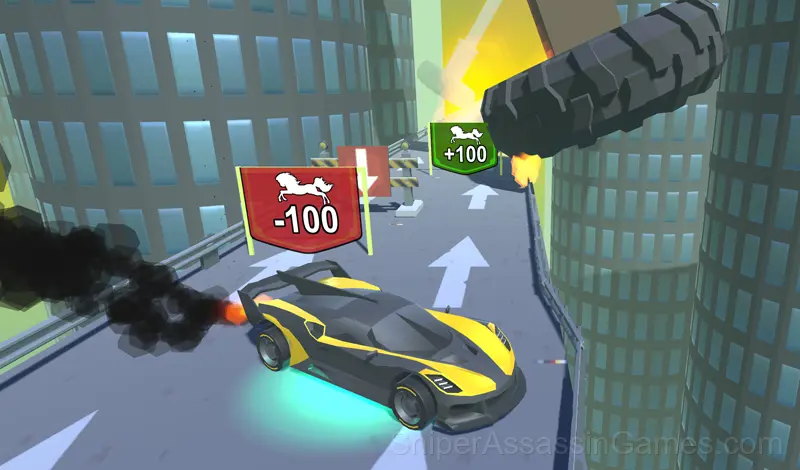 Play Cool Cars: racing at altitude