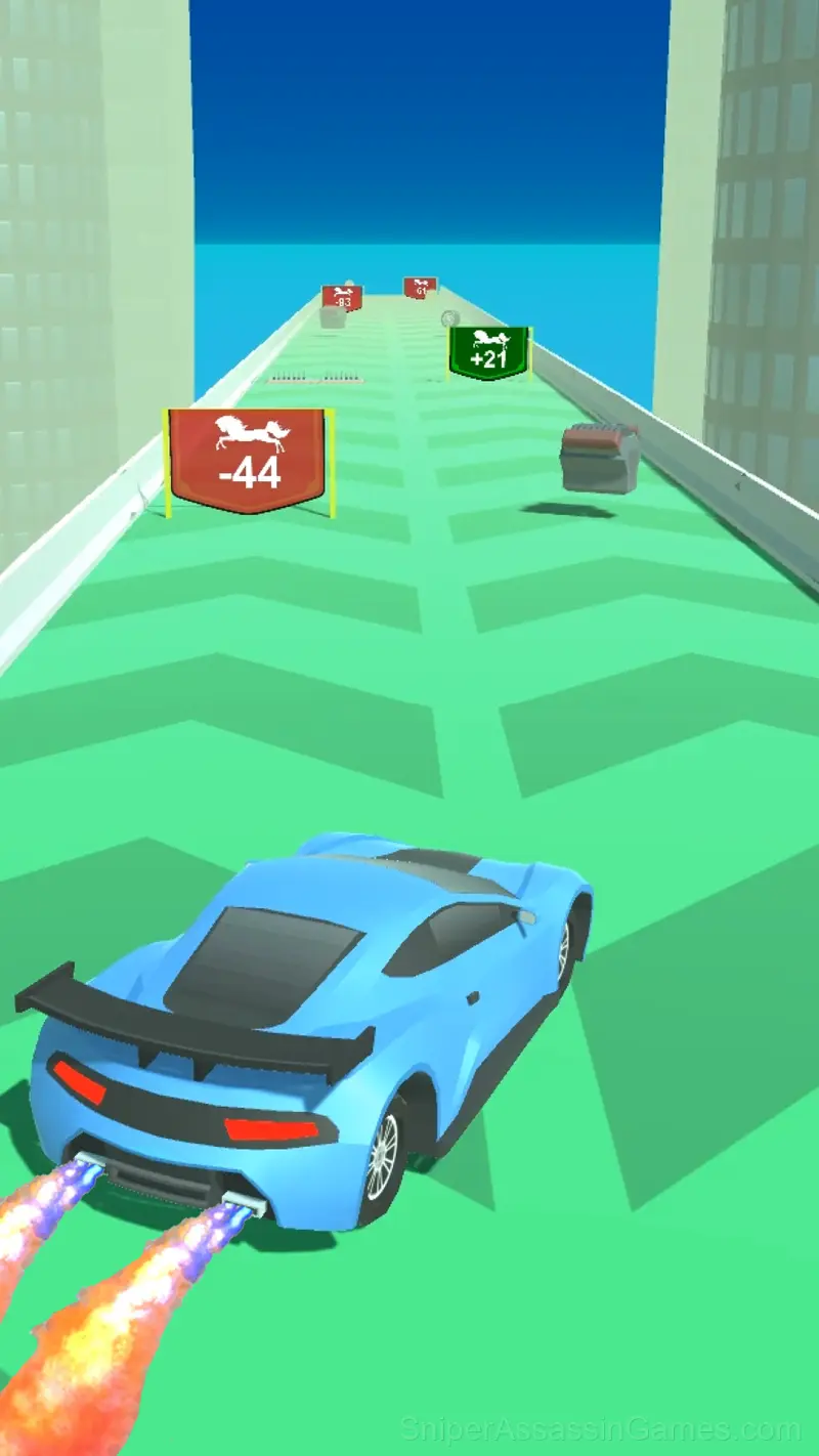Cool Cars: racing at altitude gameplay screenshot 1