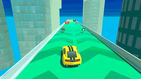 Cool Cars: racing at altitude gameplay screenshot 3