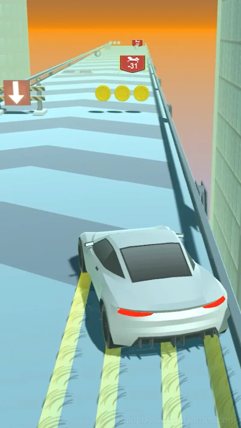 Cool Cars: racing at altitude gameplay screenshot 4