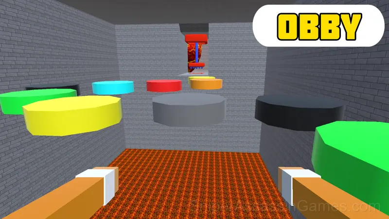 Obby: Barry's Bank Robbery! gameplay screenshot 3