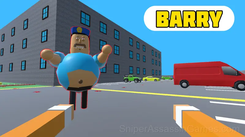 Obby: Barry's Bank Robbery! gameplay screenshot 6