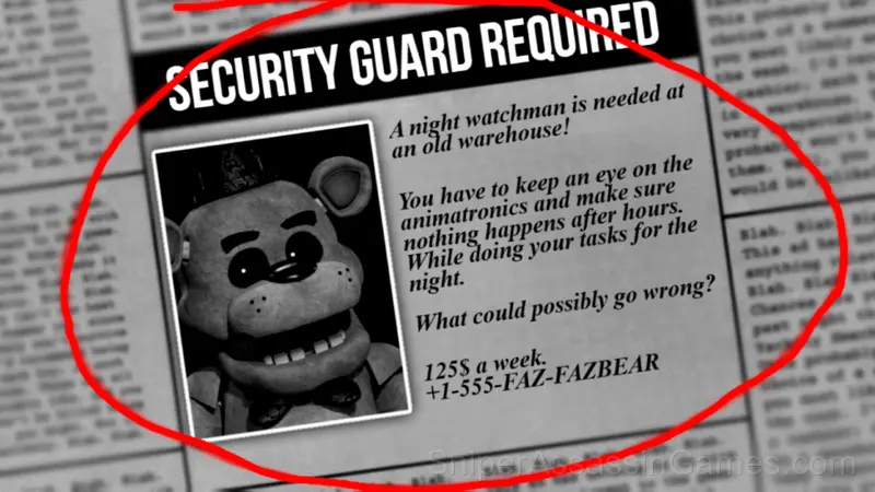 Five Nights in Warehouse gameplay screenshot 1