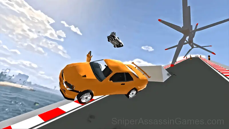 BeamNG Downhill Racing gameplay screenshot 3