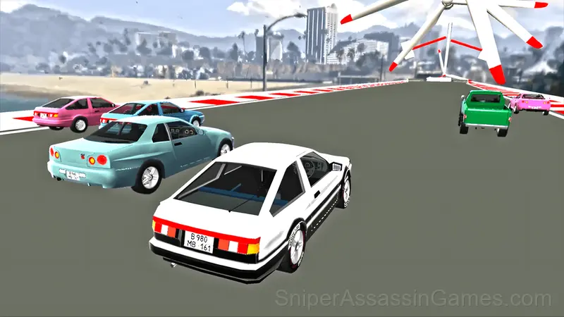 BeamNG Downhill Racing gameplay screenshot 5
