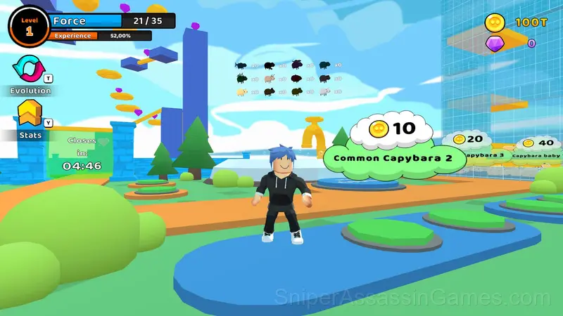 Obby: King Capybara gameplay screenshot 3
