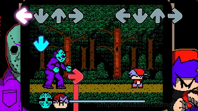 Friday Night Funkin Halloween Pack gameplay screenshot 1