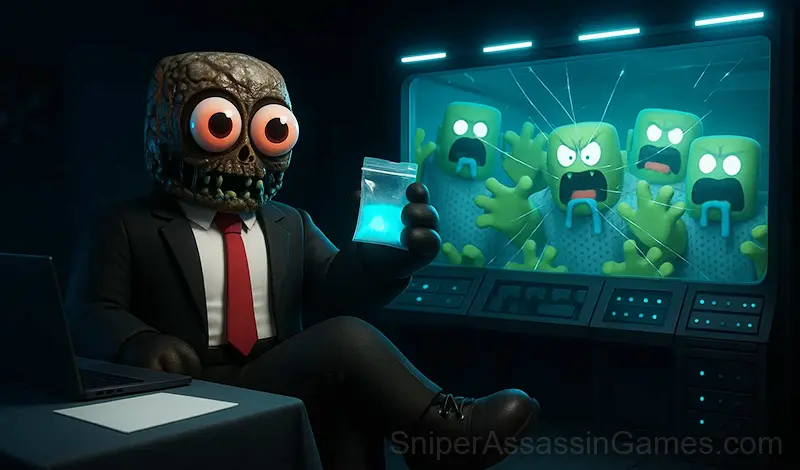 Play Robbie: Secret Virus Lab 2