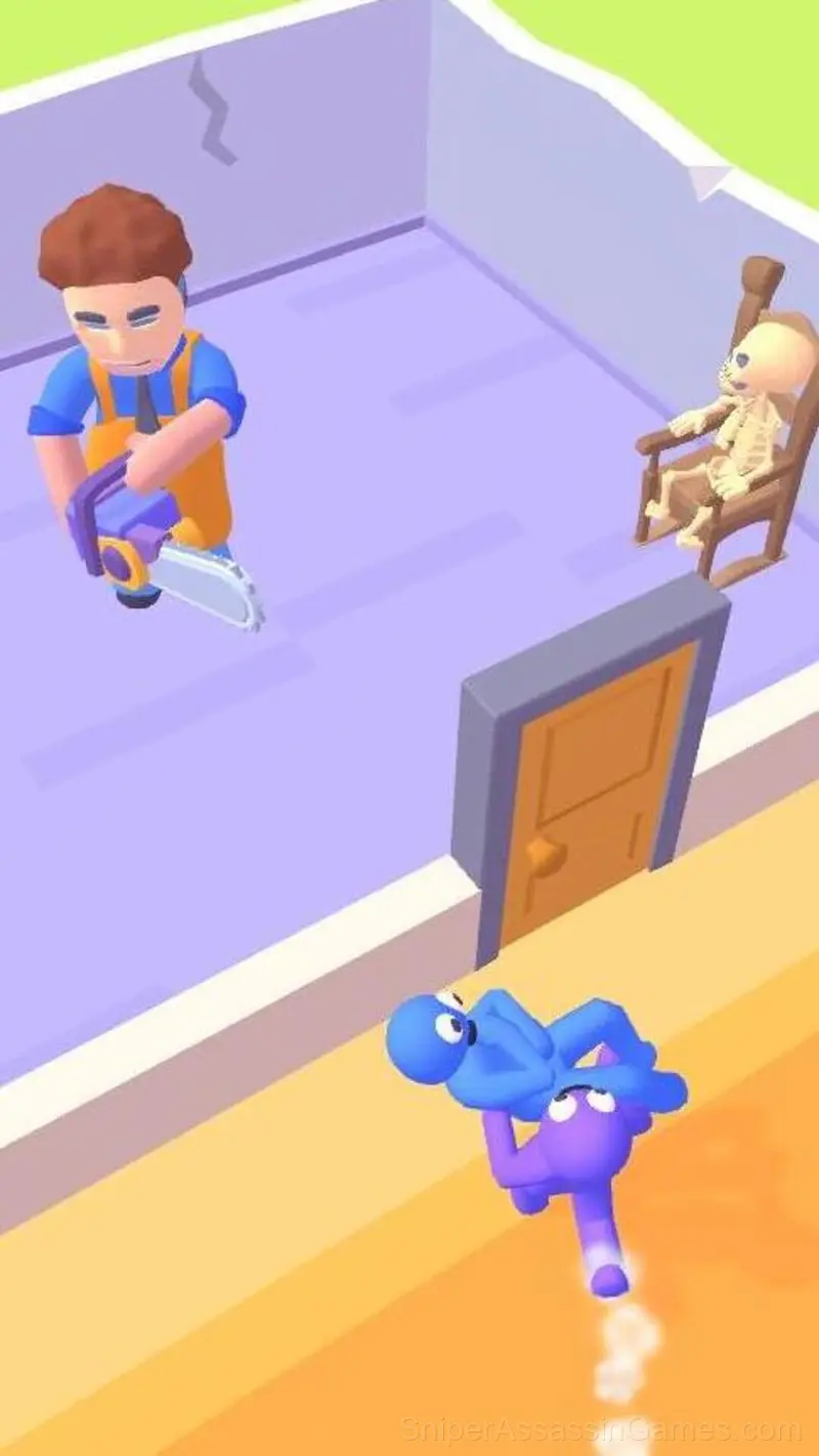 Horror Room: Scary Hotel Tycoon gameplay screenshot 1
