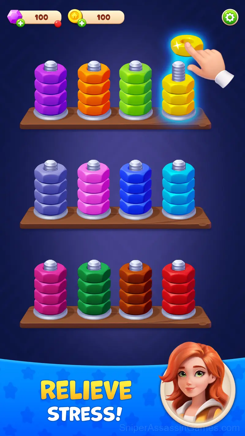 Sort Works Nuts & Order gameplay screenshot 4