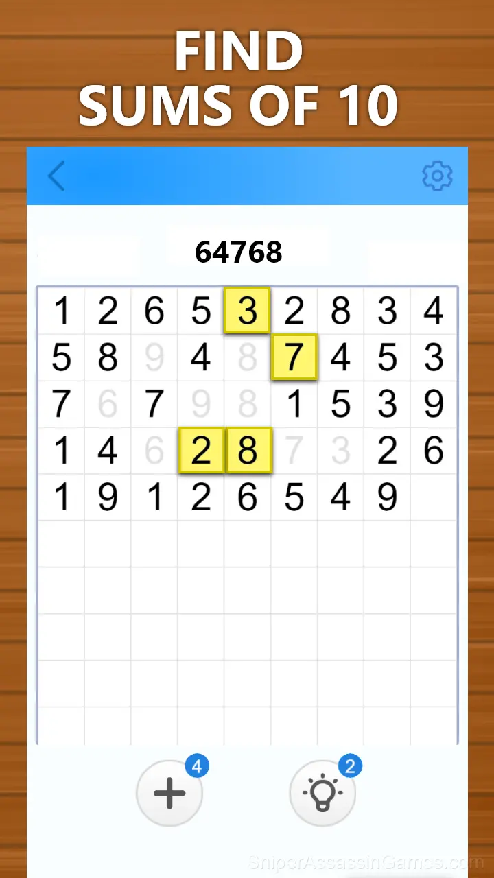 Number Match - Classic number game gameplay screenshot 2
