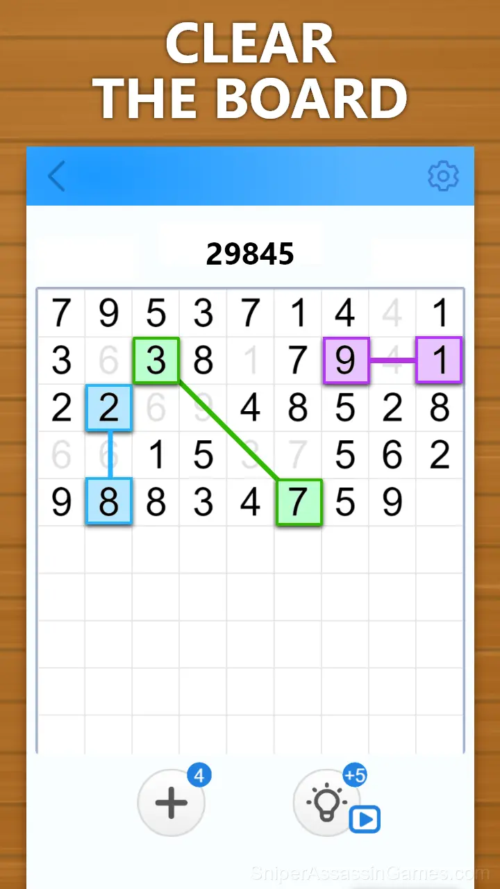 Number Match - Classic number game gameplay screenshot 3