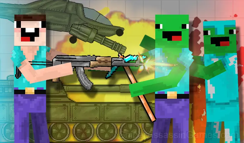 Play Nubik Playground: Military mod