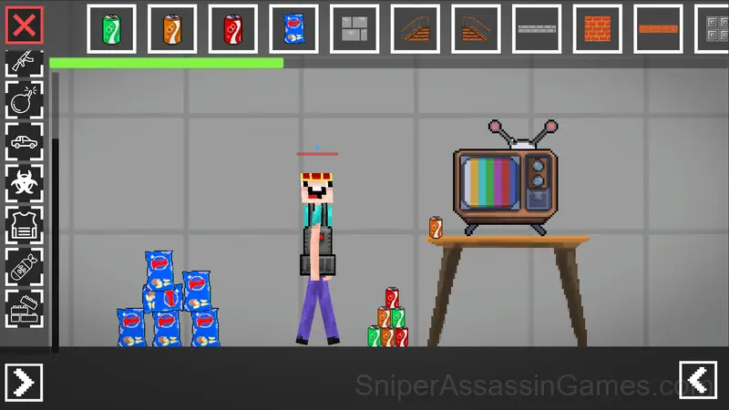 Nubik Playground: Military mod gameplay screenshot 2