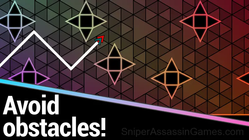 Geometry Wave: Neon Challenge 2 gameplay screenshot 3