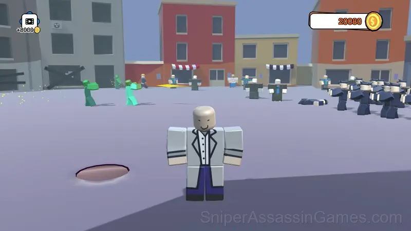 Obby: Build a Zombie Factory! gameplay screenshot 4